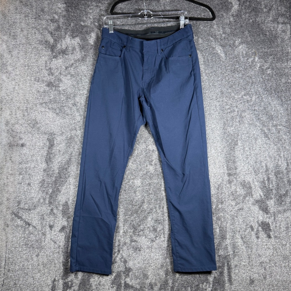 Nike Dri-FIT Mens Golf Pants Navy Blue 5-Pocket 30x30 Slim Straight Slim Fit
